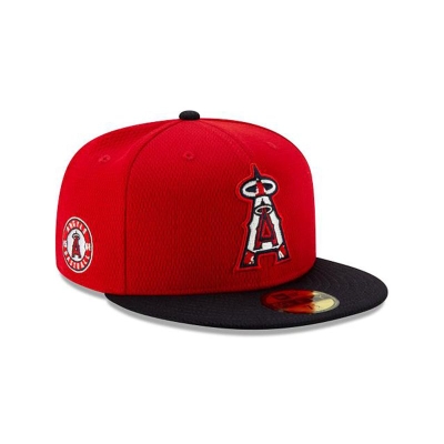 Sapca New Era Los Angeles Angels MLB 2021 Spring Training 59FIFTY Fitted - Rosii